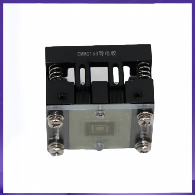 定制Emmc153-11.5×13下压导电胶老化座BGA测试座 socket插座夹具